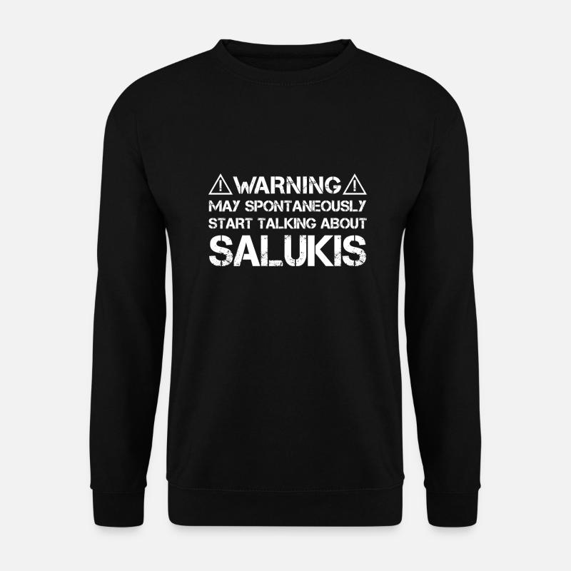 Saluki - Unisex Pullover - Schwarz