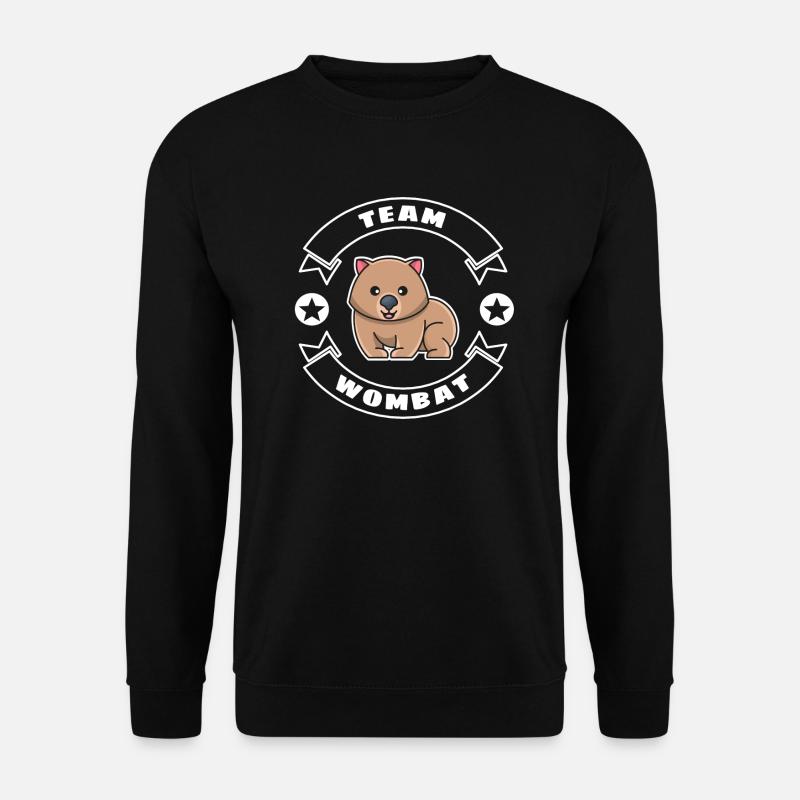 Team Wombat - Unisex Pullover - Schwarz