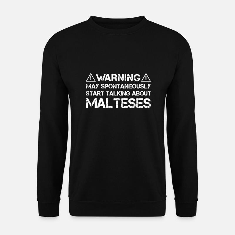 Maltais maltais - Sweat-shirt Unisexe - noir