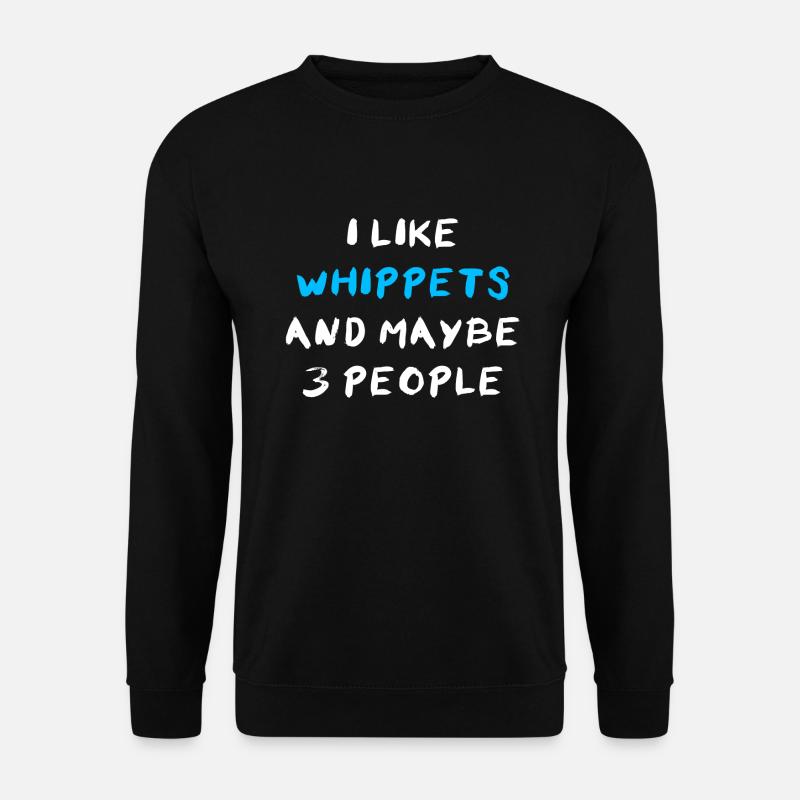 Whippet - Unisex Sweatshirt - black