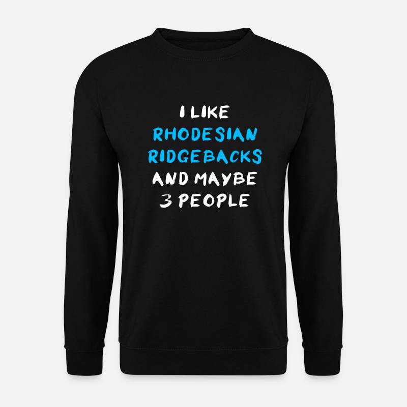 Rhodesian Ridgeback - Sweat-shirt Unisexe - noir