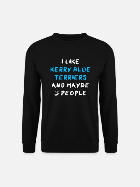 Kerry Blue Terrier - Sweat-shirt Unisexe - noir