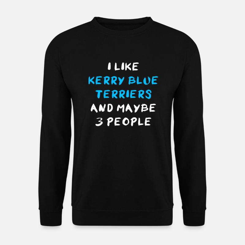 Kerry Blue Terrier - Unisex Sweatshirt - black
