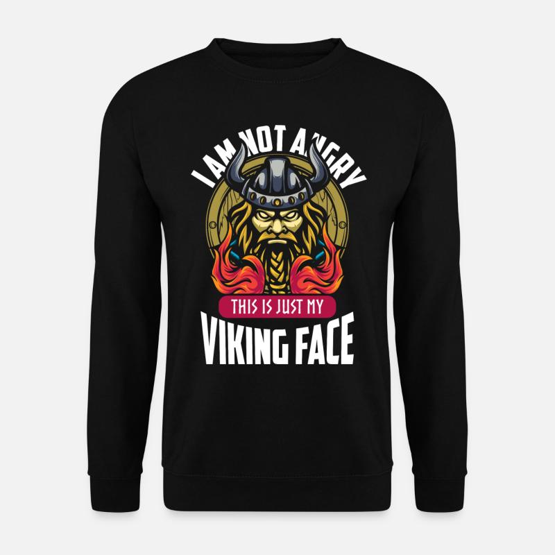 Valhalla Thor Krieger - Unisex Pullover - Schwarz
