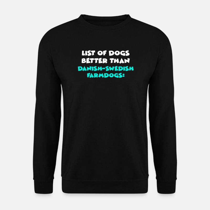 Danish-Swedish Farmdogs - Unisex Sweatshirt - black