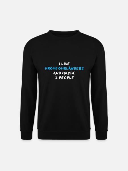 Kromfohrländer - Sweat-shirt Unisexe - noir