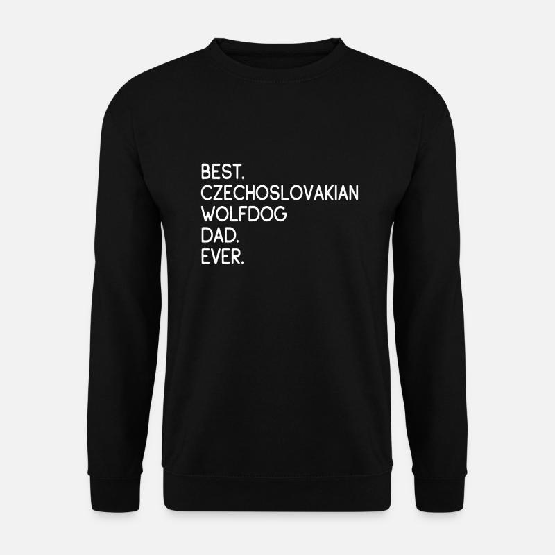 Czechoslovakian Wolfdog Dad - Unisex Sweatshirt - black
