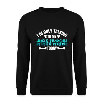Anglo-Français De Petite Vénerie - Unisex Pullover - Schwarz - Vorne - Alina (178cm) & Michal (187cm)