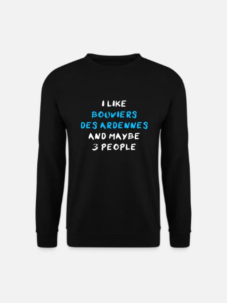 Bouvier Des Ardennes - Sweat-shirt Unisexe - noir