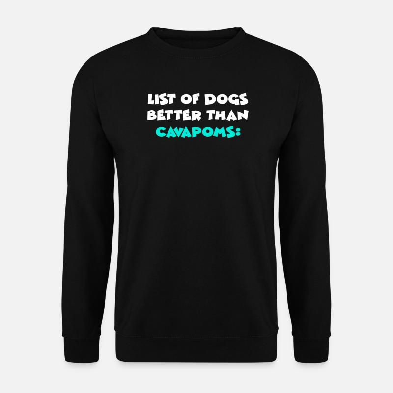 Cavapoms - Unisex Sweatshirt - black