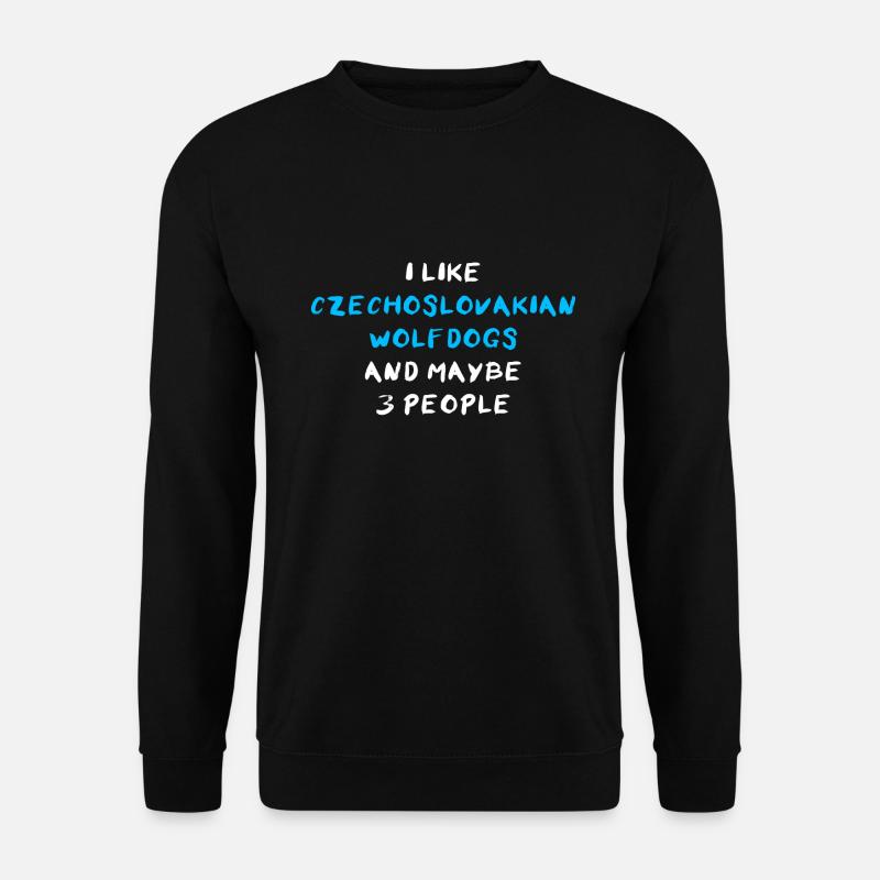 Czechoslovakian Wolfdog - Unisex Sweatshirt - black