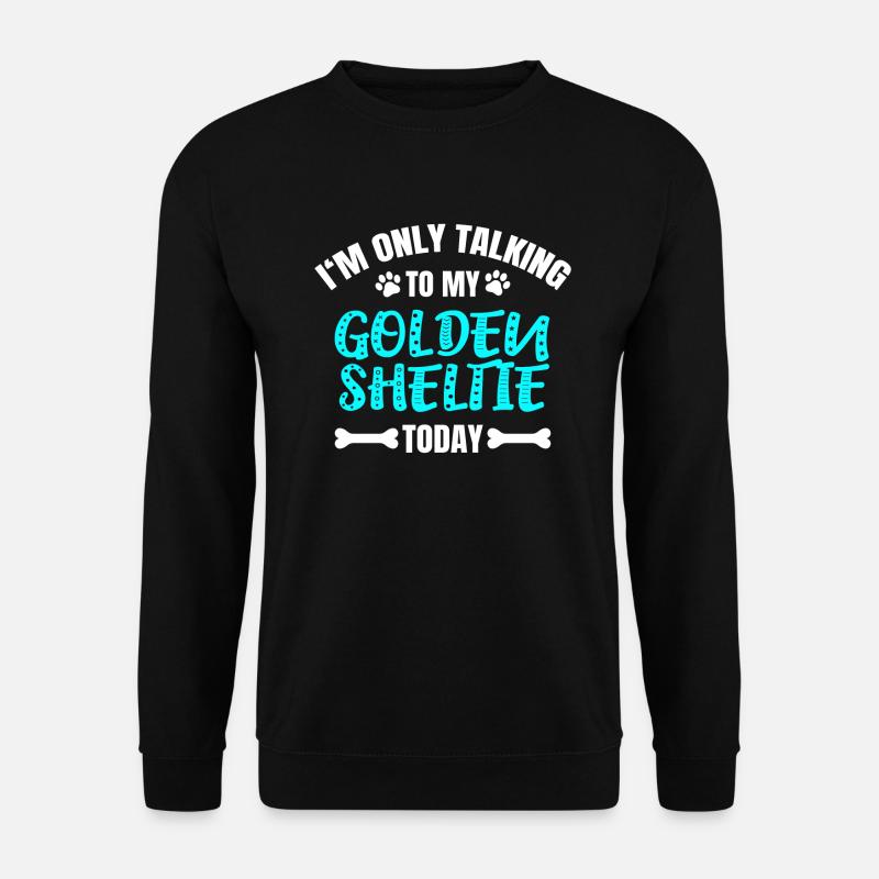 Golden Sheltie - Unisex Pullover - Schwarz