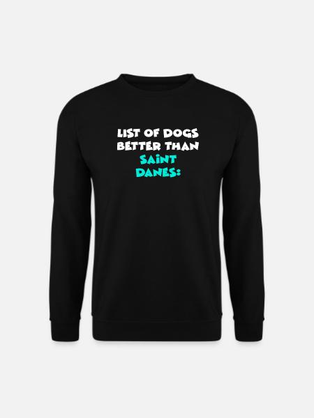 Saint-Danois - Sweat-shirt Unisexe - noir