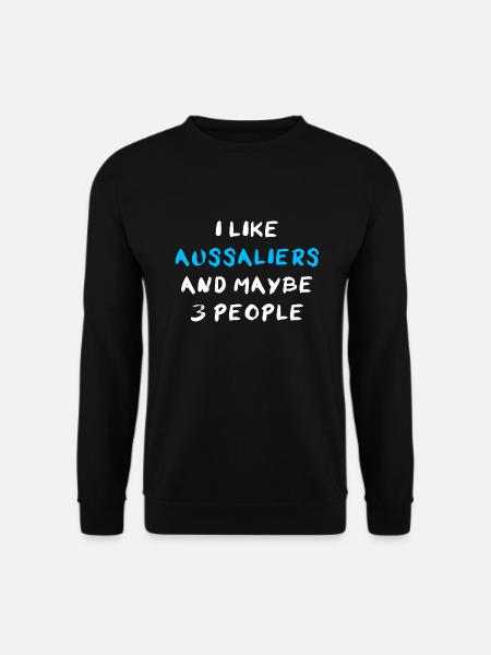 Aussalier - Unisex Sweatshirt - black