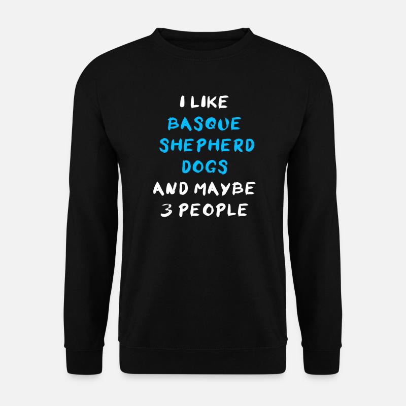 Basque Shepherd Dog - Unisex Sweatshirt - black