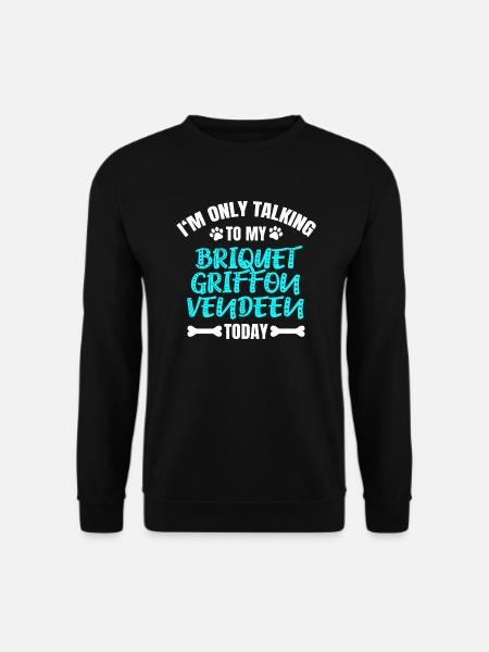 Briquet Griffon Vendeen - Sweat-shirt Unisexe - noir