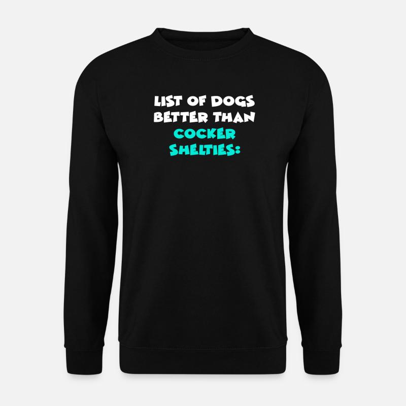 Cocker Shelties - Unisex Pullover - Schwarz