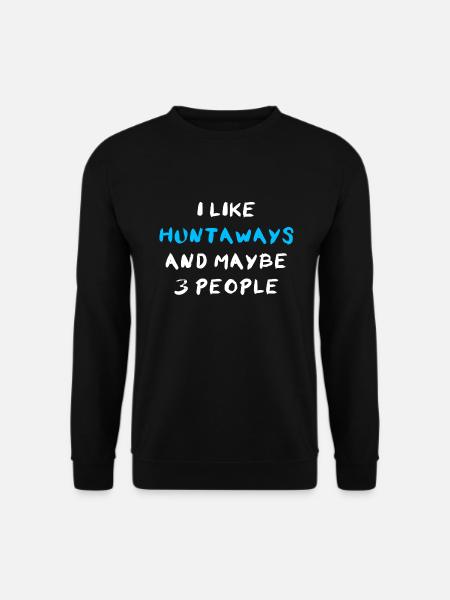 Chasser - Sweat-shirt Unisexe - noir