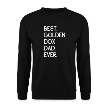 Papa Golden Dox - Sweat-shirt Unisexe - noir - Devant - Alina (178cm) & Michal (187cm)