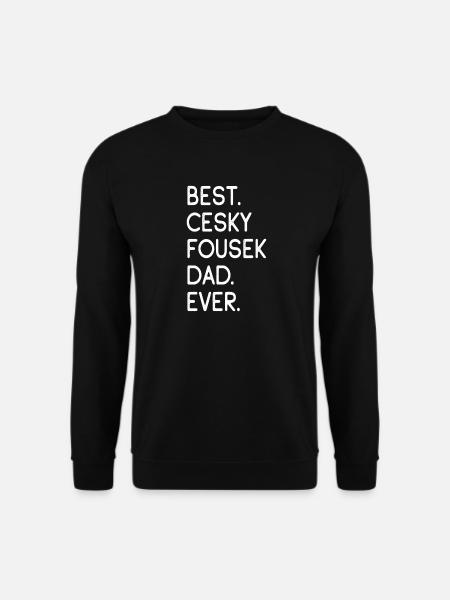 Cesky Fousek Papa - Sweat-shirt Unisexe - noir