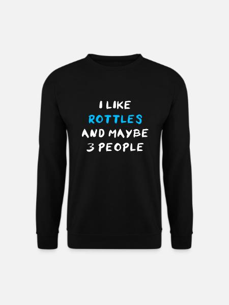 Rottle - Sweat-shirt Unisexe - noir