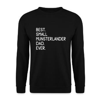 Petit papa Münsterländer - Sweat-shirt Unisexe - noir - Devant - Alina (178cm) & Michal (187cm)