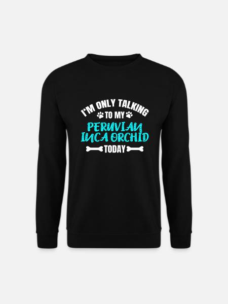 Orchidée inca péruvienne - Sweat-shirt Unisexe - noir