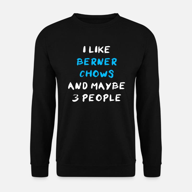 Berner Chow - Unisex Pullover - Schwarz