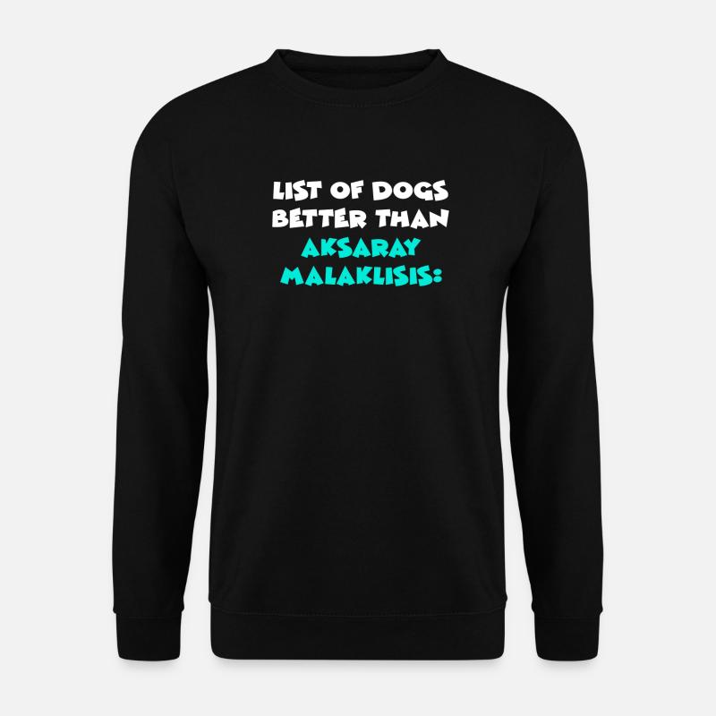 Aksaray Malaklisis - Unisex Pullover - Schwarz