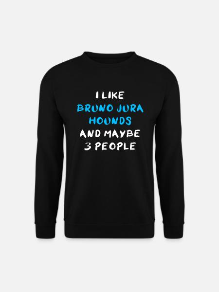 Bruno Jura Hound - Unisex Sweatshirt - black