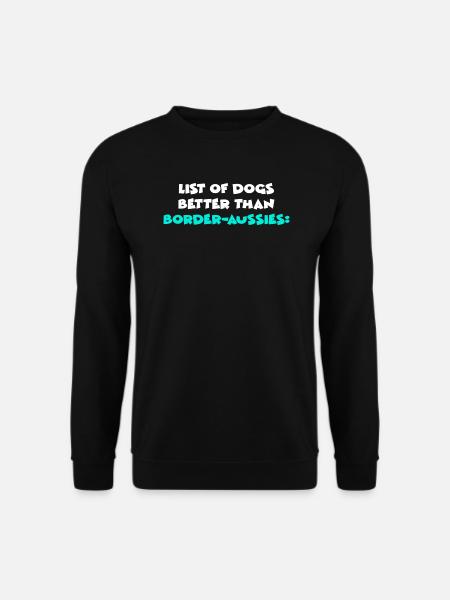 Border-Aussies - Unisex Sweatshirt - black