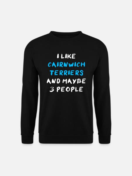 Cairnwich Terrier - Sweat-shirt Unisexe - noir