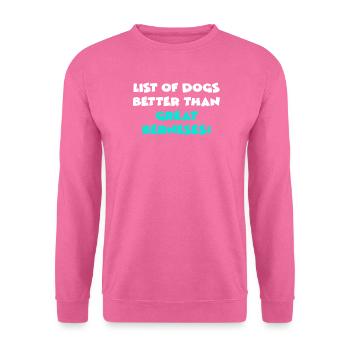 Great Berneses - Unisex Pullover - Pink - Vorne
