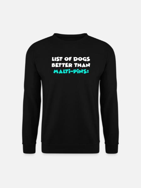 Épingles Malti - Sweat-shirt Unisexe - noir