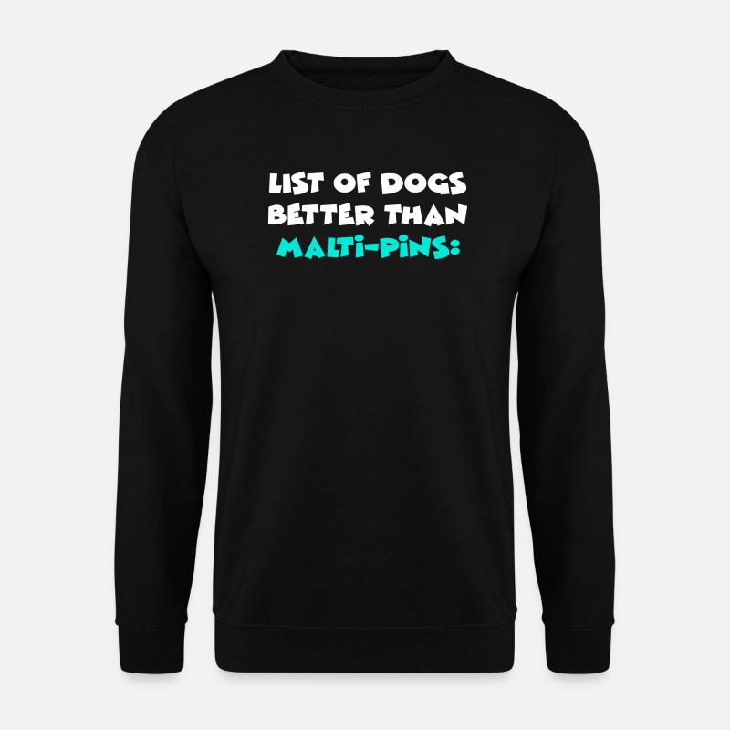 Malti Pins - Unisex Sweatshirt - black
