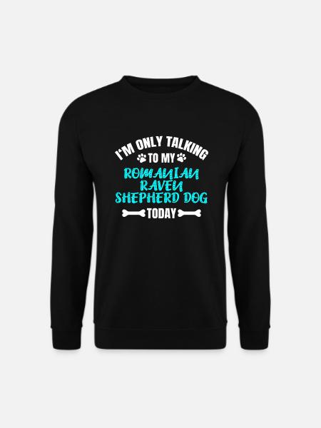 Romanian Raven Shepherd Dog - Unisex Pullover - Schwarz
