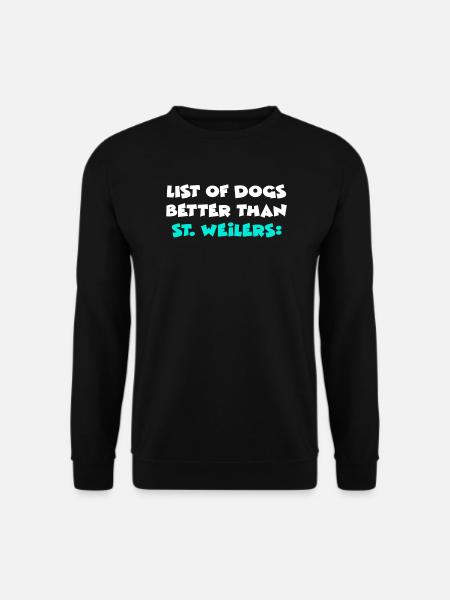 Saint-Weilers - Sweat-shirt Unisexe - noir