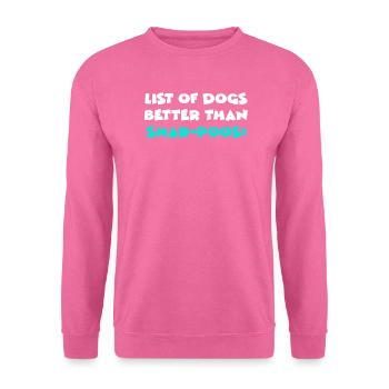 Shar-Poos - Unisex Pullover - Pink - Vorne