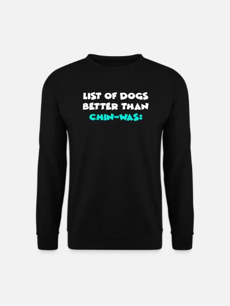 Chin-Was - Sweat-shirt Unisexe - noir