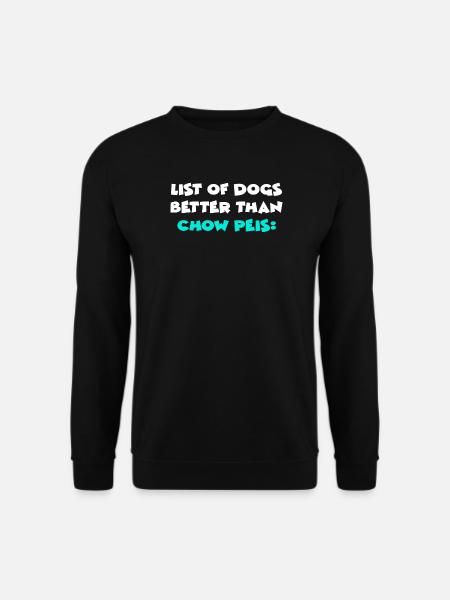 Chow Peis - Unisex Sweatshirt - black