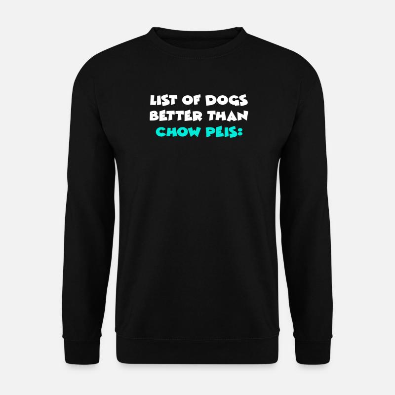 Chow Peis - Unisex Sweatshirt - black