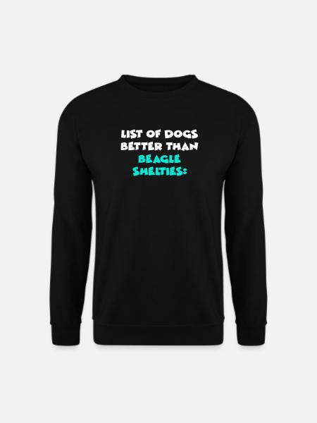 Beagle Shelties - Unisex Sweatshirt - black