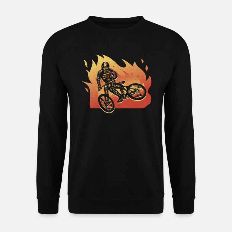 VTT Vélo VTT - Sweat-shirt Unisexe - noir