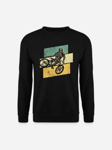 Mountainbike Radfahrer Fahrrad Mountain Bike - Unisex Pullover - Schwarz