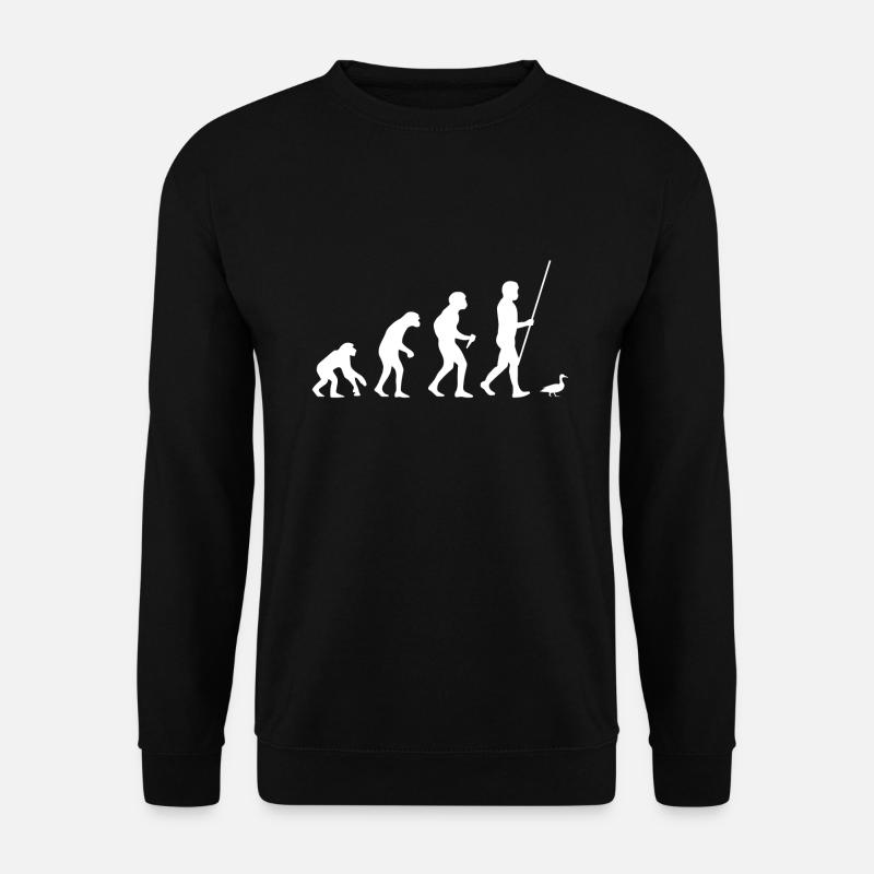 Duck Evolution - Unisex Sweatshirt - black
