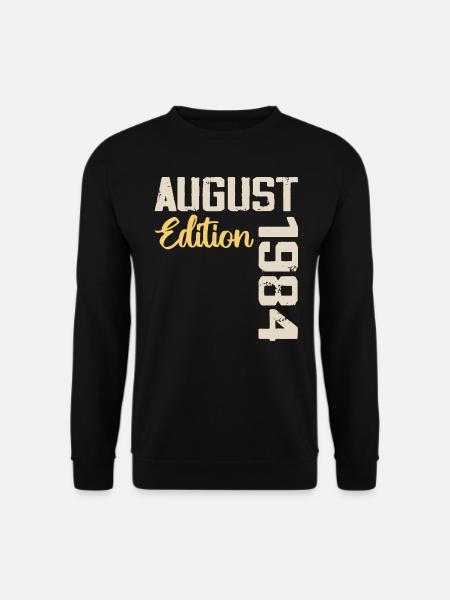 Jubiläum August 1984 - Limitierte Auflage August 1984 - Unisex Pullover - Schwarz