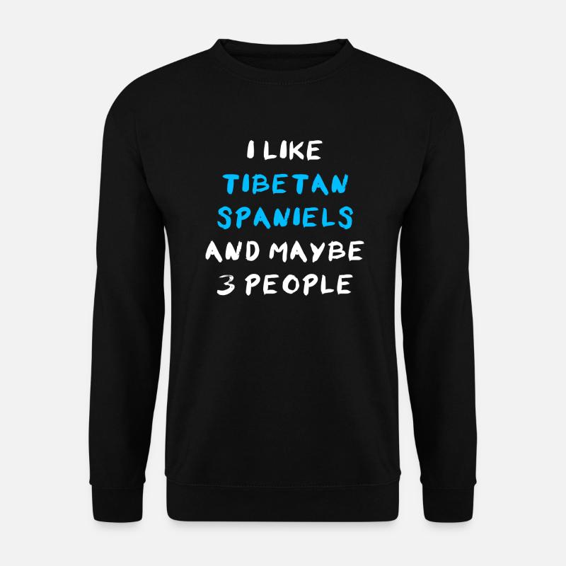 Tibetan Spaniel - Unisex Sweatshirt - black