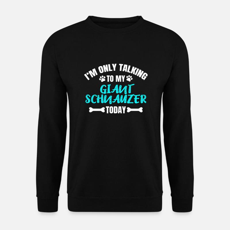 Giant Schnauzer Riesenschnauzer - Unisex Sweatshirt - black