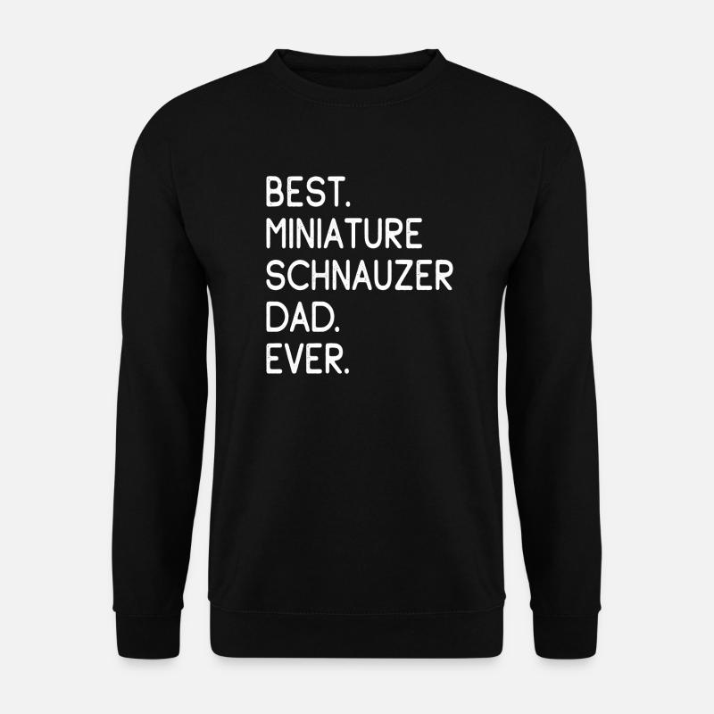Schnauzer nain Zwergschnauzer - Sweat-shirt Unisexe - noir