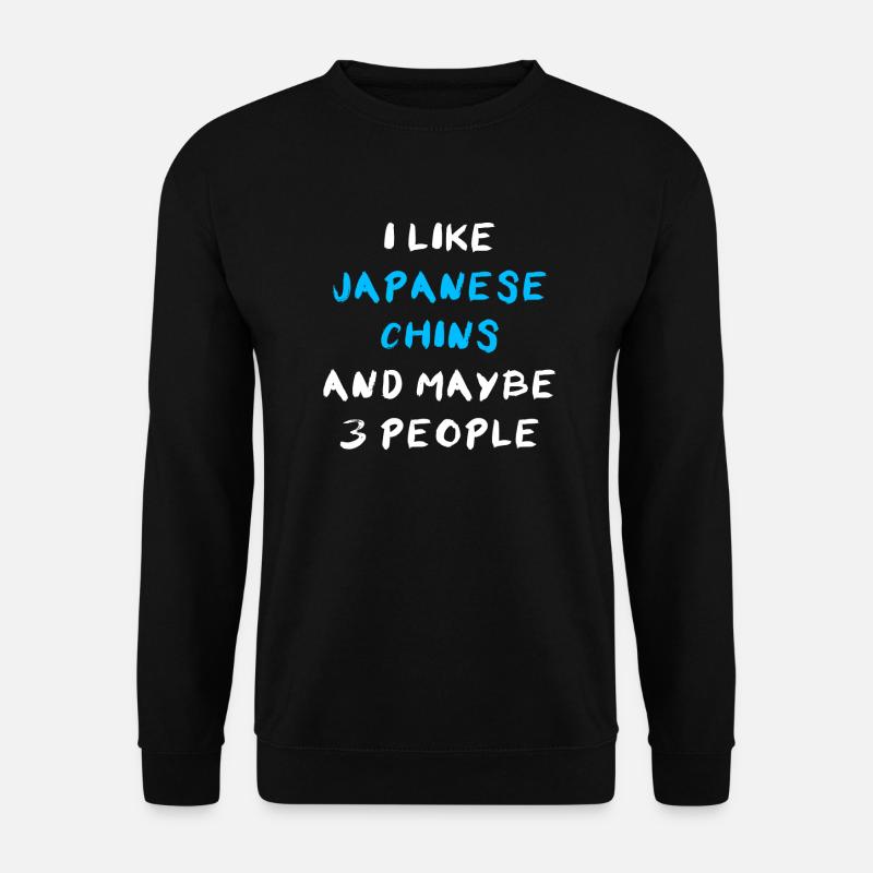 Japanese Chin - Unisex Sweatshirt - black